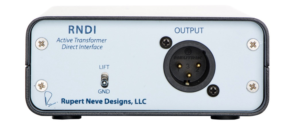 RUPERT NEVE DESIGNS　RNDI RUPERT NEVE RNDI Boite de Direct avec Transformateurs & Amplis Class A